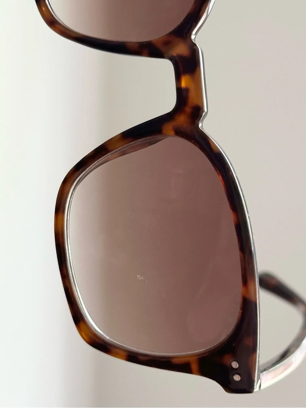 J. Crew Brown Tortoiseshell Classic Square Sunglasses - Preppy